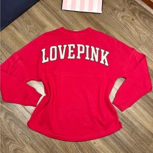 PINK Varsity Crew Sweater